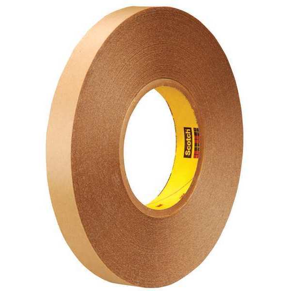 Scotch 3M™ 9425 Removable Double Sided Film Tape, 5.8 Mil, 1" x 72 yds., Clear, 2/Case T95594252PK