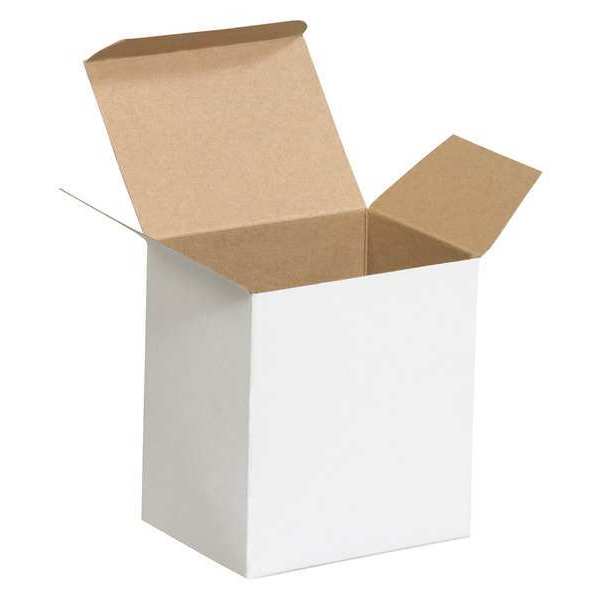 Partners Brand Reverse Tuck Folding Cartons, 4 1/2" x 3 1/2" x 5", White, 250/Case RTS89W