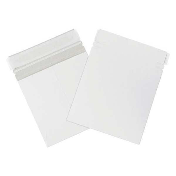 Partners Brand Self-Seal Flat Mailers, 6" x 6", White, 200/Case RM9SS