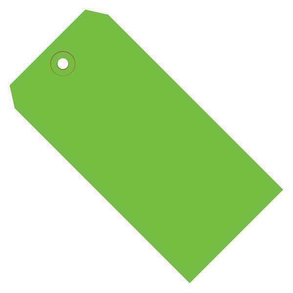 Partners Brand Shipping Tags, 13 Pt., 3 1/4" x 1 5/8", Green, 1000/Case G11021D