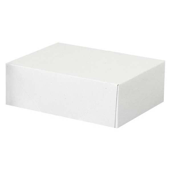 Partners Brand Stationery Folding Cartons, 8 5/8" x 6 1/2" x 3", White, 200/Case S5