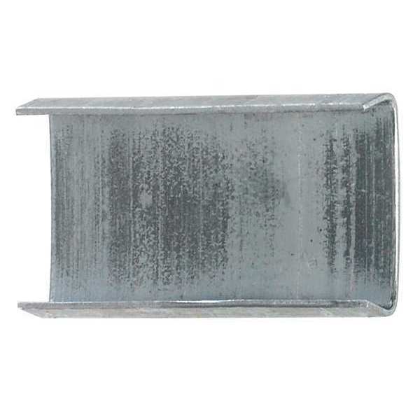 Partners Brand Steel Strapping Seals, Open/Snap On Regular Duty, 1/2", Silver, 5000/Case SS12OPEN