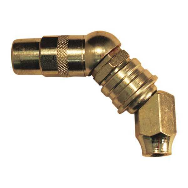 Milton Grease Gun Coupler, 360 Degree Swivel S-3203