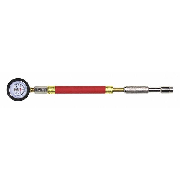 Milton Large Bore Dial Pressure Gauge, Brass 956