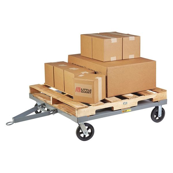 Little Giant Towable Pallet Dolly, 2400 lb., 48x48 PDCS-48-8MR