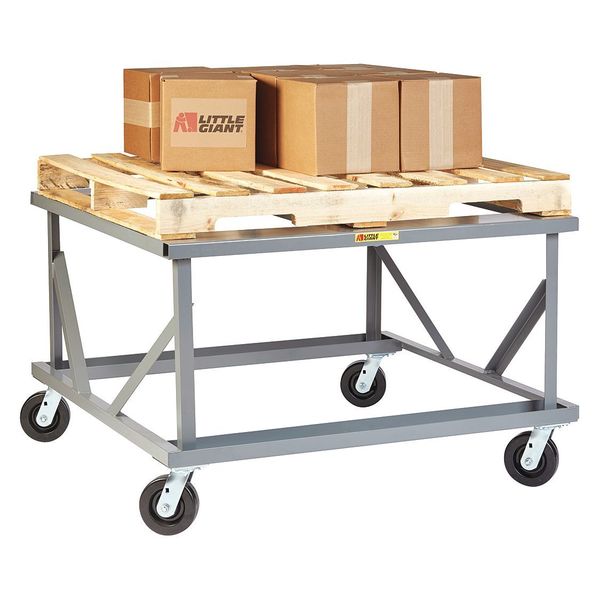 Little Giant Mobile Pallet Stand, 3600 lb., 40x48 PDF-4048-6PH