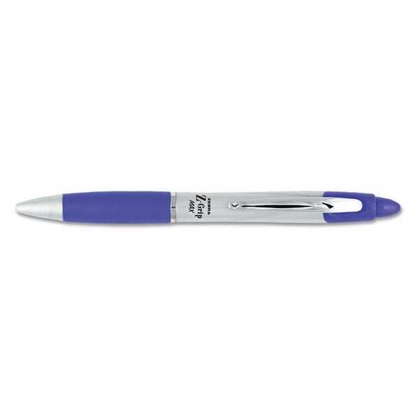 Zebra Pen Pen, Ballpoint, Retract, 1.0mm, Blue, PK12 22420
