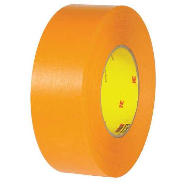 Scotch 3M™ 2525 Flatback Tape, 9.5 Mil, 2" x 60 yds., Orange, 6/Case T94725256PK