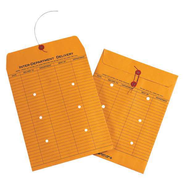 Partners Brand Inter-Department Envelopes, 10" x 13", Kraft, 100/Case EN1093