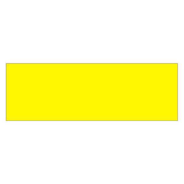 Tape Logic Tape Logic® Inventory Rectangle Labels, 3" x 9", Fluorescent Yellow, 250/Roll DL637L