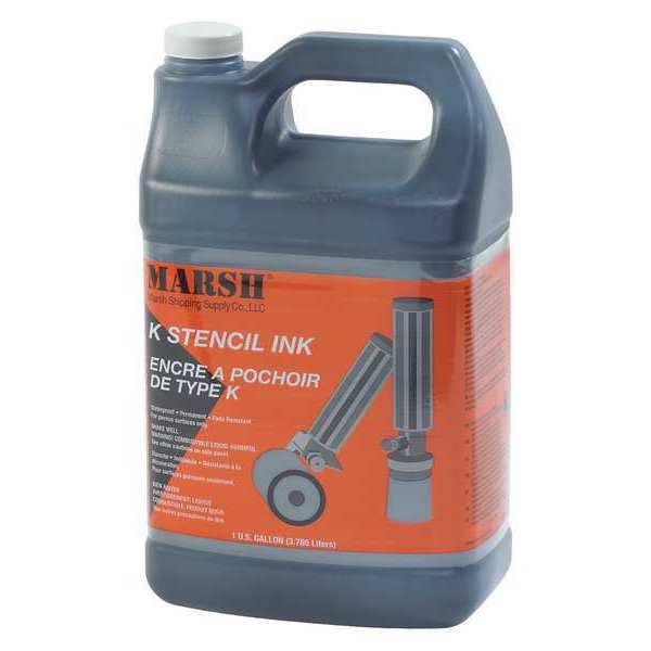 Marsh K-1 Gallon of Ink, Black STMA46