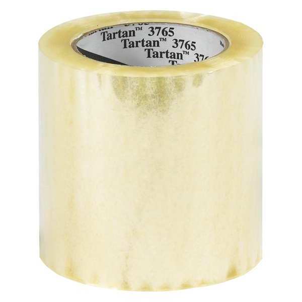 Tartan 3M™ 3765 Label Protection Tape, 1.5 Mil, 5" x 145 yds., Clear, 8/Case T9953765