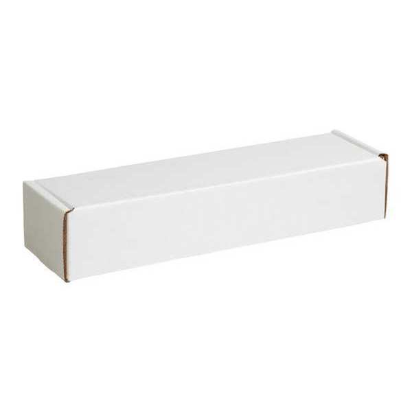 Zoro Select Corrugated Mailers, 24" x 2" x 2", White, 50/Bundle M2422