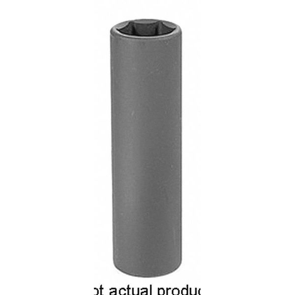 Grey Pneumatic Deep Socket 1/2" Drive x 16mm, 127mm Length, Chrome plated 2016XMD