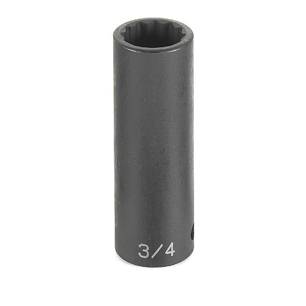 Grey Pneumatic 1/2" Drive Impact Socket Chrome plated 2112MD