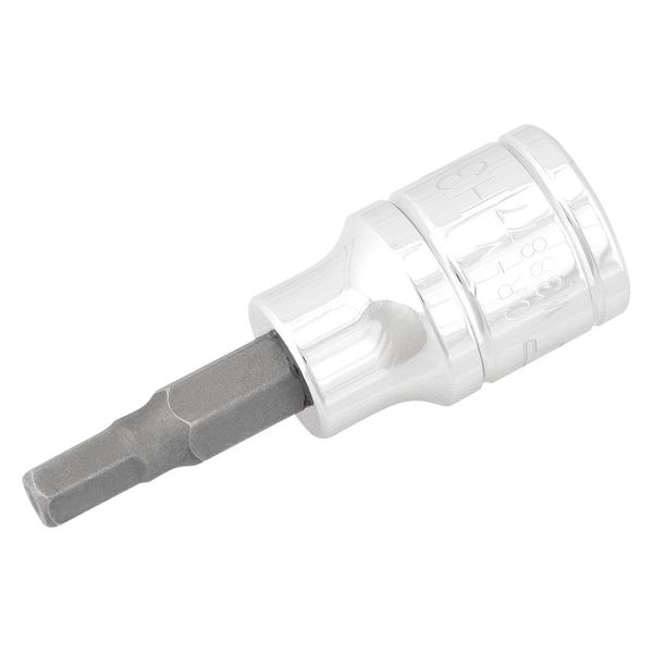 Performance Tool 3/8" Dr, 3/16" Size, SAE Hex Bit Socket, 6 Pts W38877