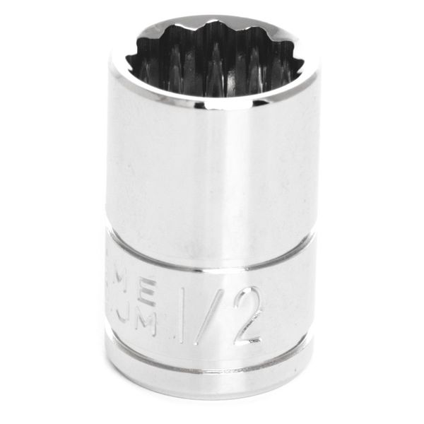 Performance Tool 3/8" Drive, 1/2" SAE Socket, 12 Points W38516