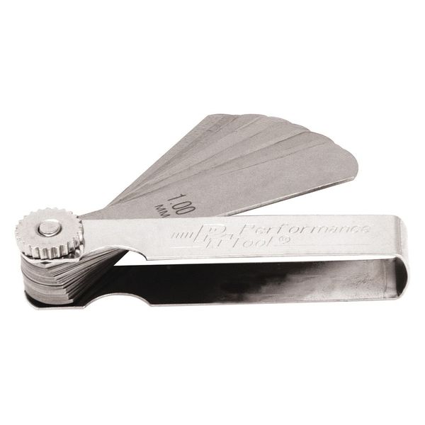 Performance Tool Metric Feeler Gauge, 25 Blade W80527