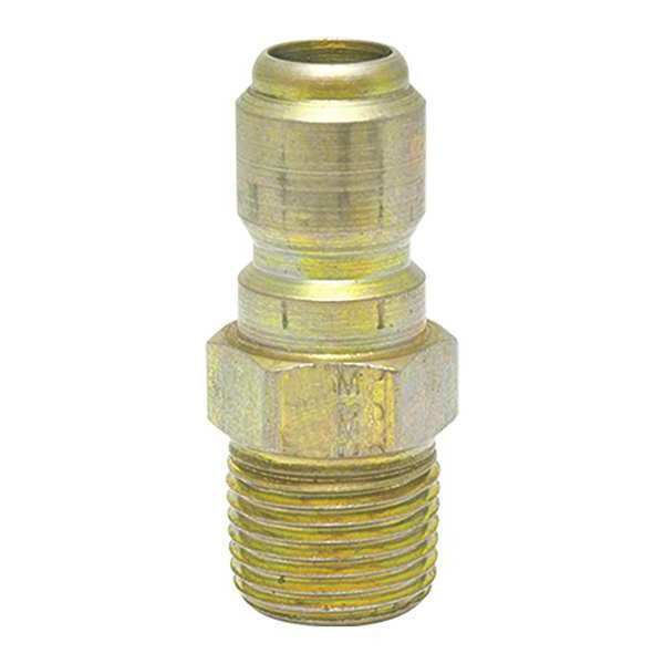 Foster Straight-thru Brass Plug, 1/8" MPT 12MPB