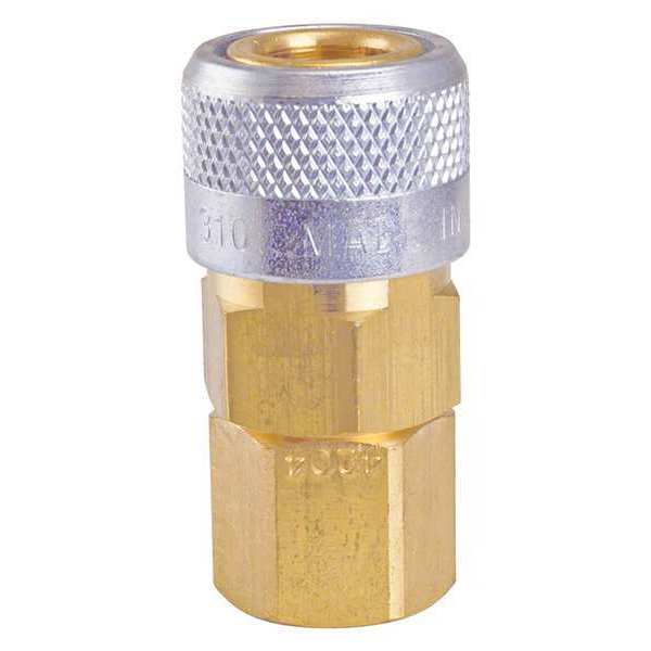 Foster Auto Socket, 3/8" FPT, Brass/Steel 310-4204