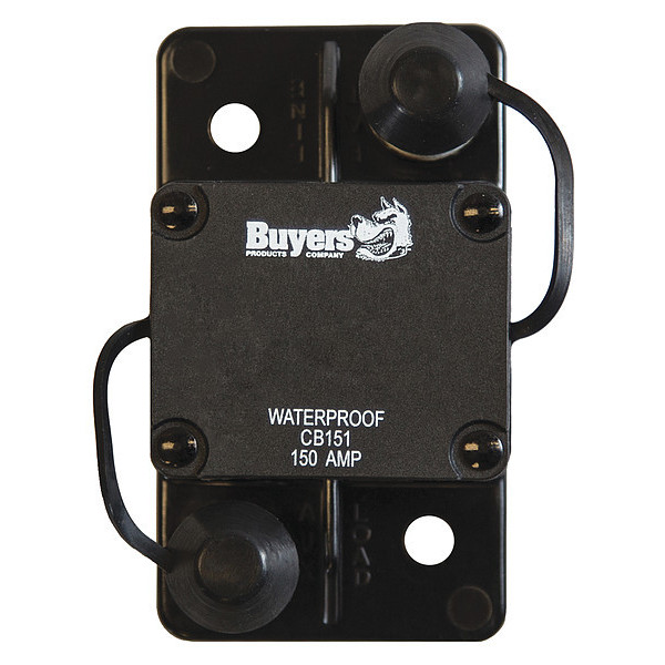 Buyers Products 200 Amp Circuit Breaker With Manual Push-to-Trip Reset With Large Frame CB201PB