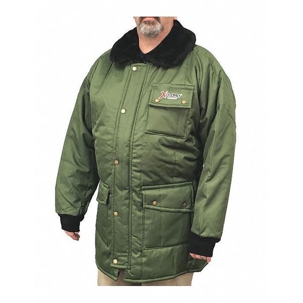 Polar Plus Insulated Heavy Duty Coat, Green, XL 34029G-XL