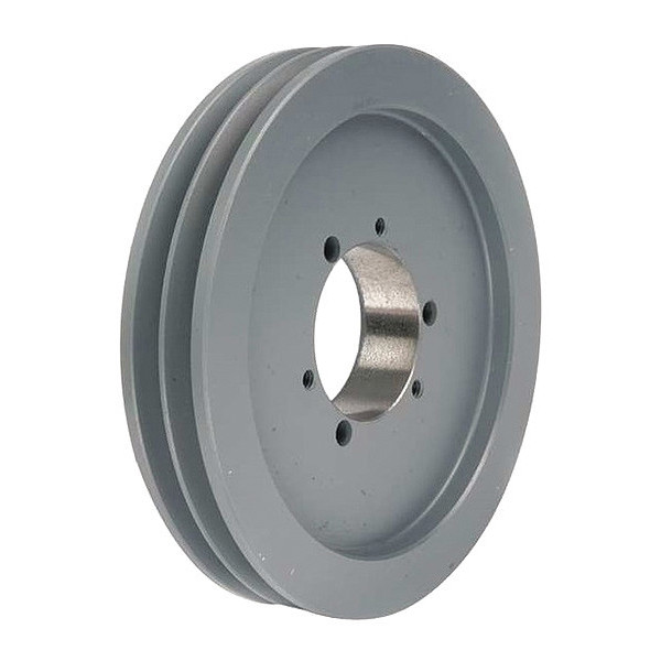 Powerdrive 1/2" to 1-5/8" V-Belt Pulley 4.55" OD 2B42SH
