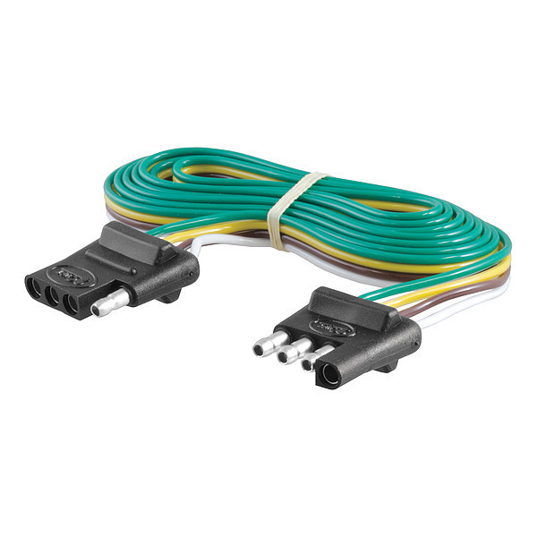 Curt Flat 4-Way Connector Plug/Socket, 58050 58050