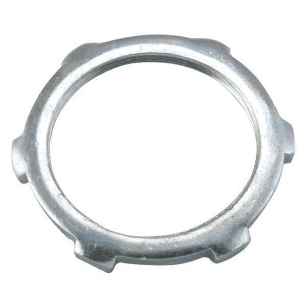 Raco Locknut, 5/32" L, 3/4" Conduit Steel 1193