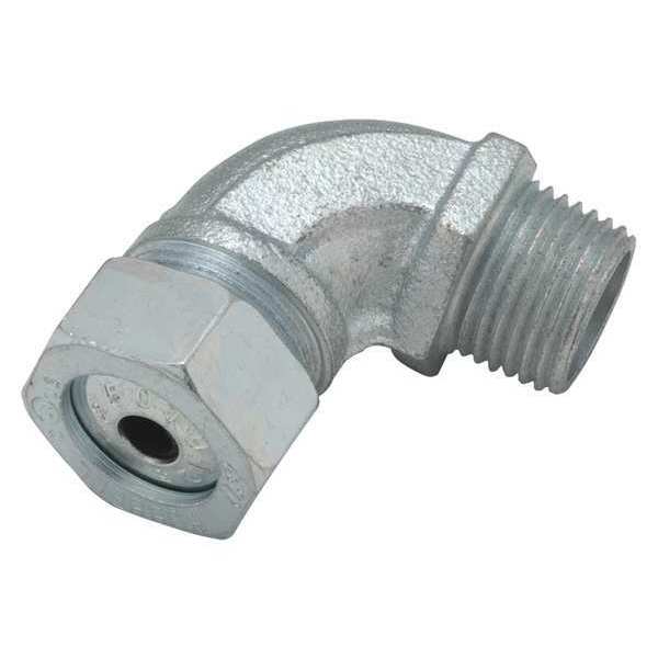 Raco Cord Connector, Silver, 2-3/8" L, Iron 3793-1