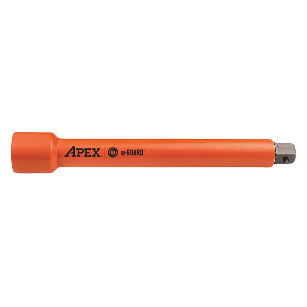 Apex Tool Group 1/2" Drive Extension, SAE, 1 pcs, Urethane Covered, 6 in L UG-EX-508-6