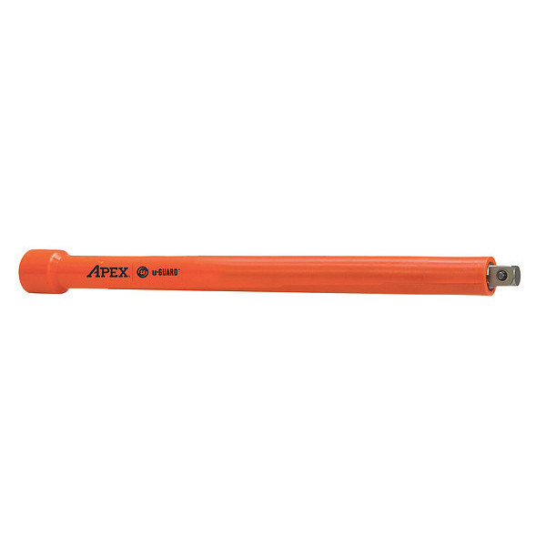 Apex Tool Group 3/8" Drive Extension, SAE, 1 pcs, Urethane Covered, 10 in L UG-EX-376-10