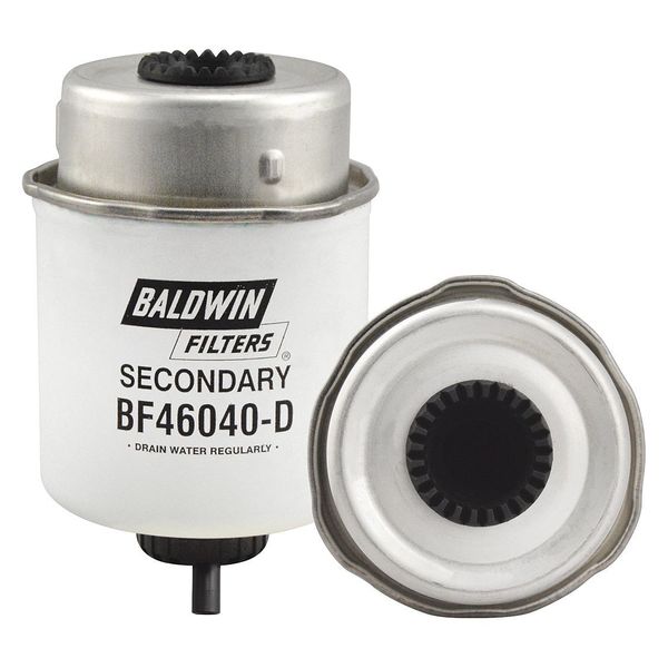 Baldwin Filters Fuel Filter Element, 5-13/32" L BF46040-D