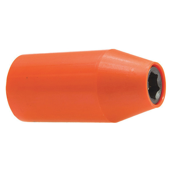 Apex Tool Group 3/8 in Drive Socket with U-Guard Shallow Socket, Urethane Covered UG-8MM13