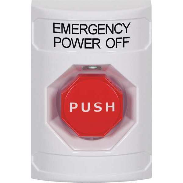 Safety Technology International Emergency Power Off Push Button, SPDT SS2302PO-EN