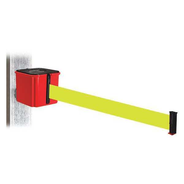 Retracta-Belt Belt Barrier, Fluorescent Yllw Belt WH412RD30-FY-MM