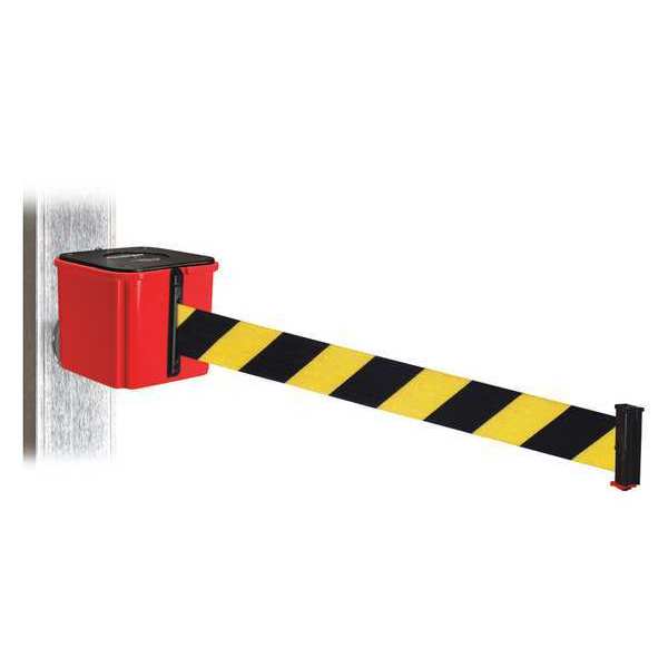 Retracta-Belt Belt Barrier, 15 ft. Belt L, 4-1/4" H, Red WH412RD15-BYD-MM