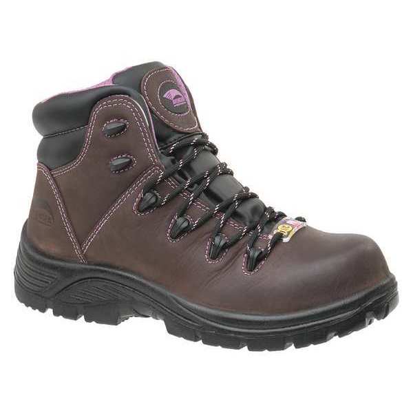 Avenger Safety Footwear Work Boots, 11, M, Brown, Composite, PR A7123-M