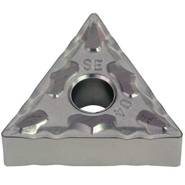 Sumitomo Triangle Turning Insert, Triangle, 3/8 in, TNMG, 0.0156 in, Cermet TNMG331ESE-T1500A