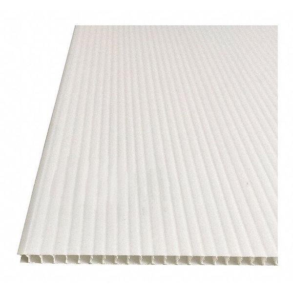 Zoro Select Corrugated Sheet, 120" L x 48" W, PK10 52HT10
