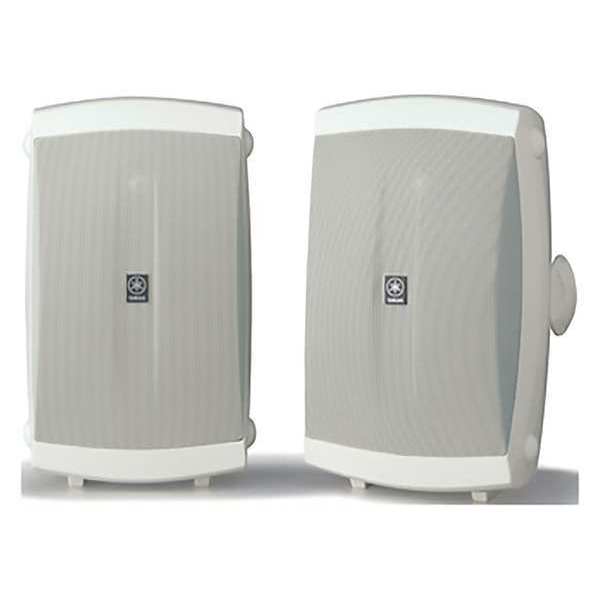 Yamaha Outdoor Speakers, 13-1/2" H, White, Plastic NS-AW350W