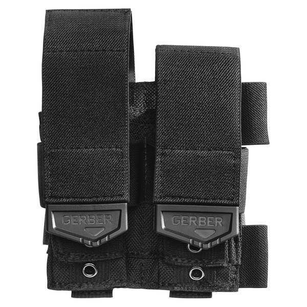 Gerber Tool Pouch, Tool Holster, Black, Nylon, 5 Pockets 30-001224