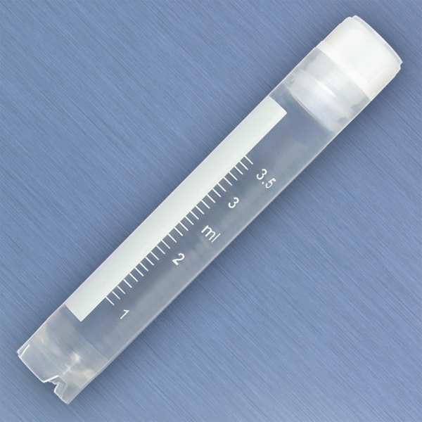 Globe Scientific Cryogenic Vial, 76.4mm H, Clear, PK500 3005