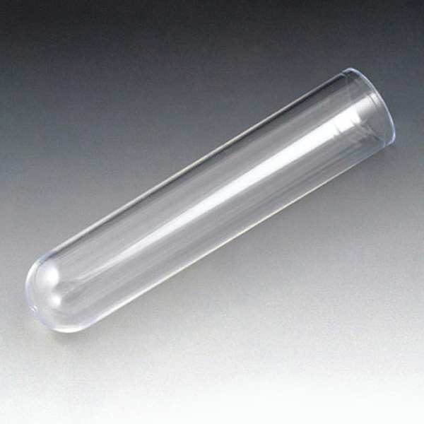 Globe Scientific Test Tube, 8mL, 75mm L, PS, PK1000 119010A