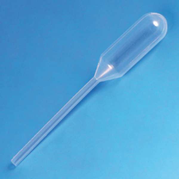 Globe Scientific Transfer Pipette, 1.2mL, 65mm L, PK500 138040-500