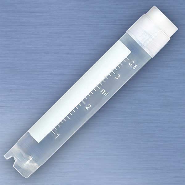 Globe Scientific Cryogenic Vial, 12.5mm Dia, Clear, PK500 3014
