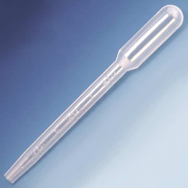 Globe Scientific Transfer Pipette, 124mm L, PK500 135040-500