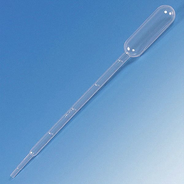 Globe Scientific Transfer Pipette, 5mL, 150mm L, PK500 137010-500