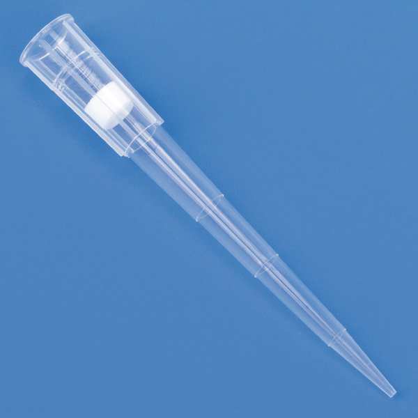 Globe Scientific Filtered Pipet Tip, 0.1 to 200uL, PK960 150820