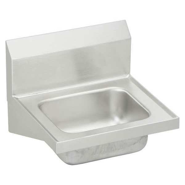 Elkay Wall Mount, 0 Hole, Manual, Stainless Steel, Hand Sink CHS17160